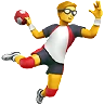 Man Playing Handball Emoji 🤾‍♂️ image - Apple style
