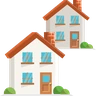 Emoji Edifici di casa 🏘 image - Skype style