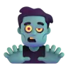 Man Zombie Emoji 🧟‍♂️ image - Microsoft 3D Fluent style