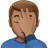 Man Facepalming: Medium Skin Tone