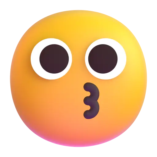 Besando la cara