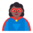 Woman Superhero: Medium-Dark Skin Tone