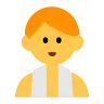Man In Steamy Room Emoji 🧖‍♂️ image - Tossface style
