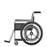 Ręczny wózek inwalidzki Emoji 🦽 image - Huawei Harmony OS style