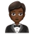 Person In Tuxedo: Medium-Dark Skin Tone
