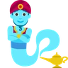 Man Genie Emoji 🧞‍♂️ image - Skype style