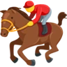赛马 Emoji 🏇 image - Facebook Messenger (2016) style