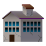 Эмодзи Покинутый дом 🏚 image - Emojidex style