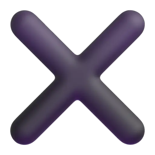 Жирный знак умножения