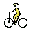 Woman Biking