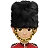 Man Guard: Medium-Light Skin Tone