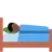 Person In Bed: Dark Skin Tone