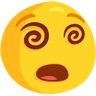 Emoji Dizzy Face 😵 image - Facebook Messenger (2016) style