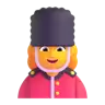 Woman Guard Emoji 💂‍♀️ image - Microsoft 3D Fluent style