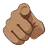Index Pointing At The Viewer: Medium Skin Tone