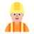 Construction Worker: Medium-Light Skin Tone