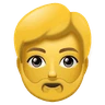 Brodata osoba Emoji 🧔 image - Huawei Harmony OS style
