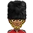 Man Guard: Medium-Dark Skin Tone