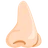 Nose: Light Skin Tone