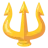 Emblema de tridente
