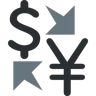 Currency Exchange Emoji 💱 image - Twitter / X (Twemoji) style