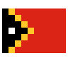 Flag: Timor-Leste Emoji 🇹🇱 image - SerenityOS style