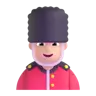 Man Guard: Light Skin Tone Emoji 💂🏻‍♂️ image - Microsoft 3D Fluent style