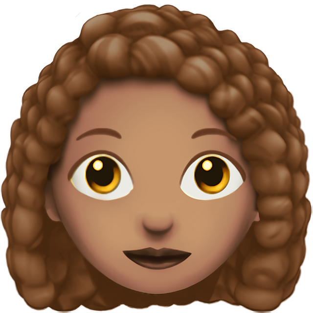 Woman: Medium Skin Tone, Curly Hair