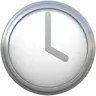Saat yüzü dört oclock Emoji 🕓 image - Apple style