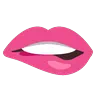 Mordendo O Lábio Emoji 🫦 image - Google Noto Color Animated style