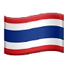 Flag: Thailand Emoji 🇹🇭 image - Apple style