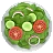 生野菜のサラダ