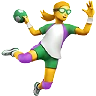 Woman Playing Handball Emoji 🤾‍♀️ image - Apple style