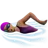 Woman Swimming: Medium Skin Tone