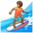 Person Surfing: Medium Skin Tone