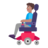 Man In Motorized Wheelchair: Medium Skin Tone