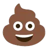 Pile Of Poo Emoji 💩 image - Google Noto Color Animated style