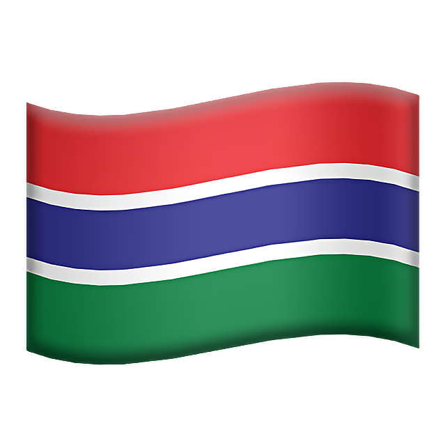 Flag: Gambia