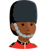 Guard: Medium-Dark Skin Tone Emoji 💂🏾 image - Facebook Messenger (2016) style