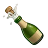 Bottle With Popping Cork