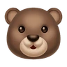 熊脸 Emoji 🐻 image - Huawei Harmony OS style