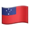 Flag: Samoa Emoji 🇼🇸 image - Apple style