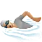 Person Swimming: Medium-Light Skin Tone