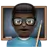 Man Teacher: Dark Skin Tone