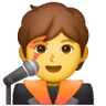Singer Emoji 🧑‍🎤 image - Samsung style