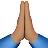Folded Hands: Medium Skin Tone