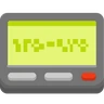 Emoji pager 📟 image - Skype style