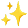 Emoji sparkles ✨ image - Google Noto Color Animated style