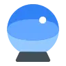 Crystal Ball Emoji 🔮 image - Tossface style