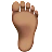 Foot: Medium Skin Tone
